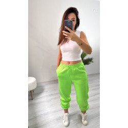 Neon Yeşil Eşofman Altı