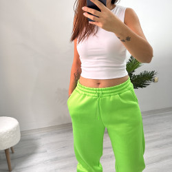 Neon Yeşil Eşofman Altı